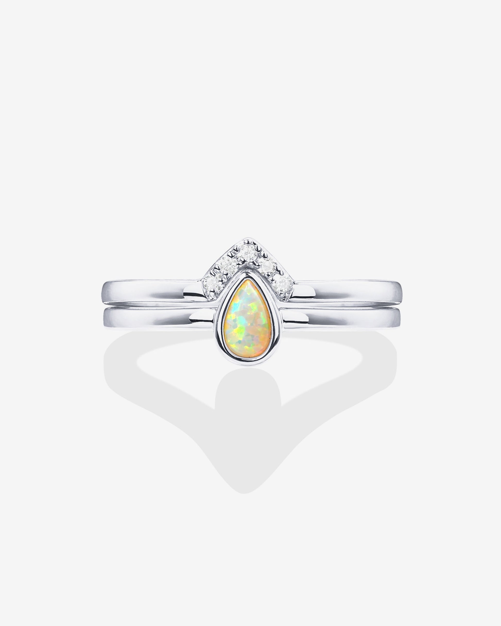 Opal Stacking Ring