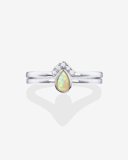 Opal Stacking Ring
