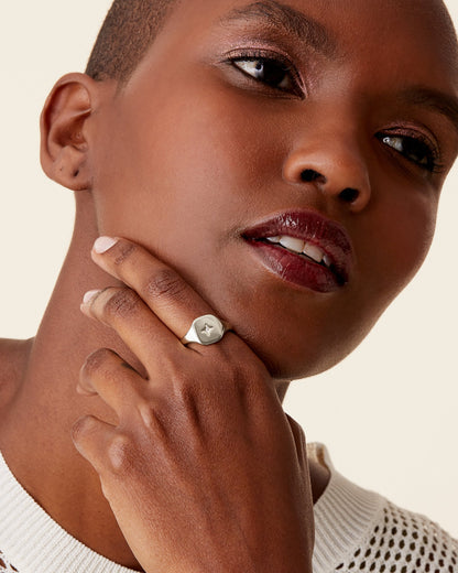 North Star Signet Ring