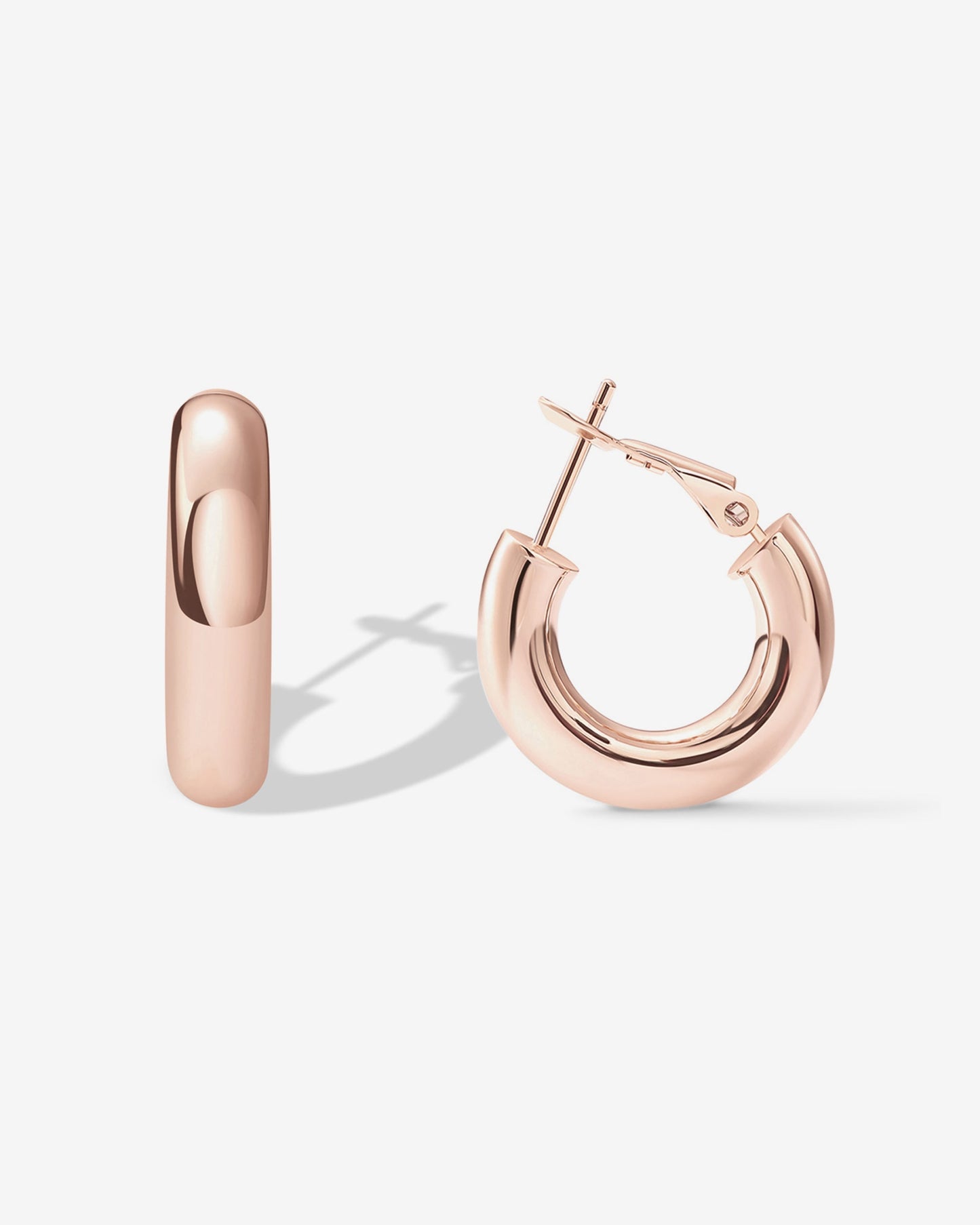 Clasp Back Chunky Hoops