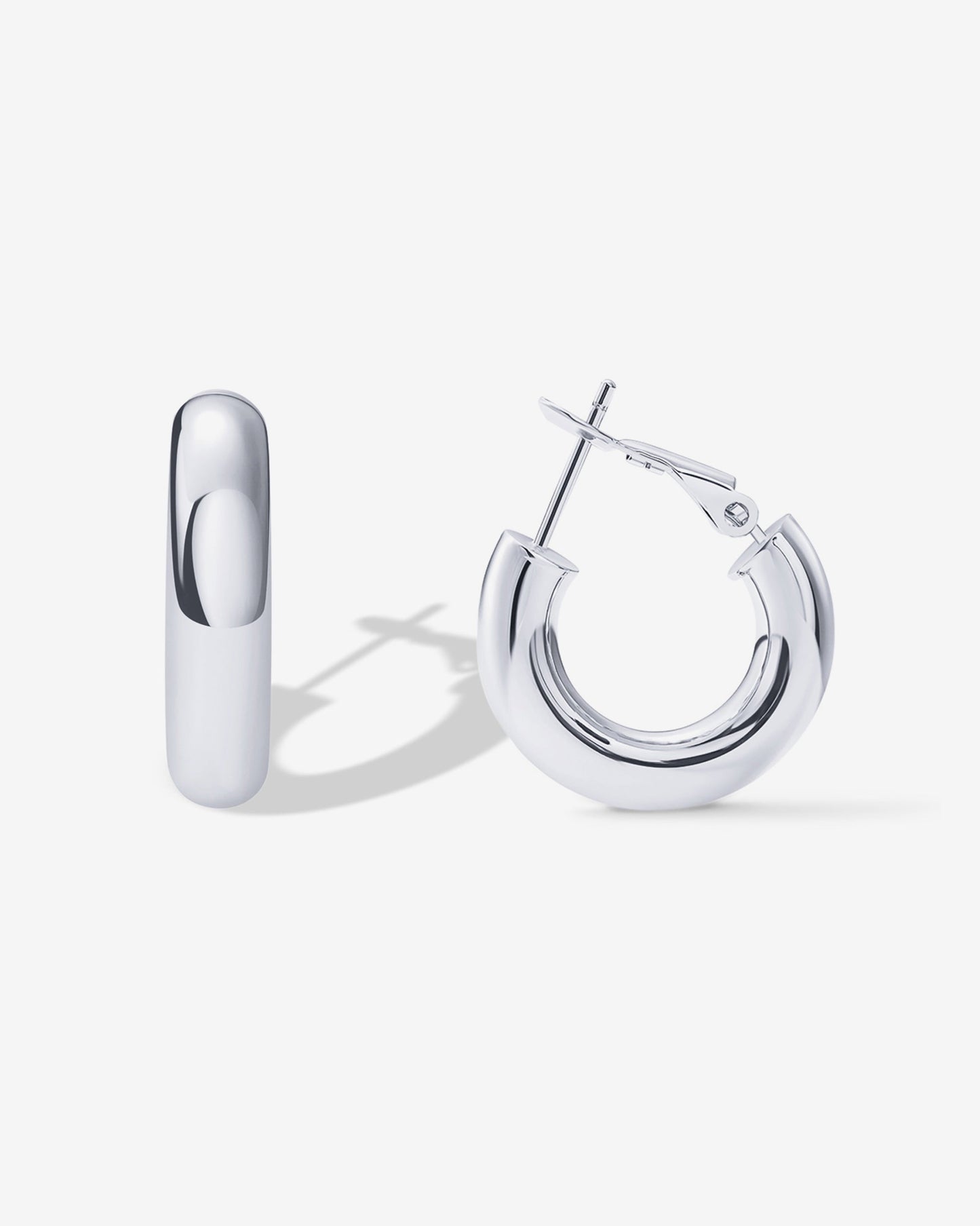 Clasp Back Chunky Hoops