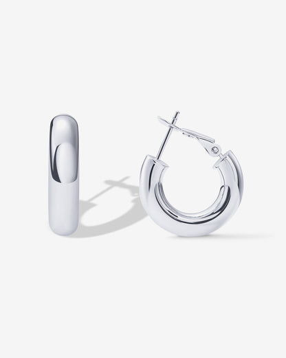 Clasp Back Chunky Hoops