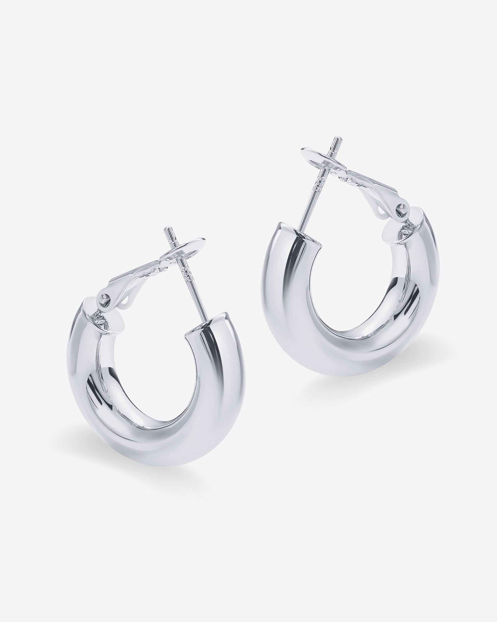 Clasp Back Chunky Hoops