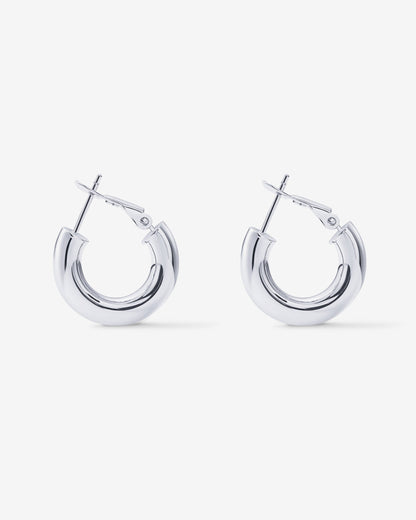 Clasp Back Chunky Hoops