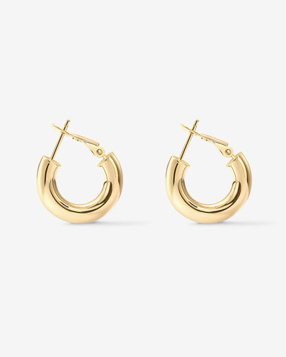 Clasp Back Chunky Hoops