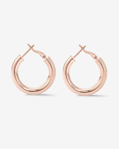 Clasp Back Chunky Hoops