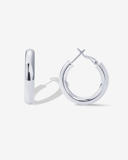 Clasp Back Chunky Hoops