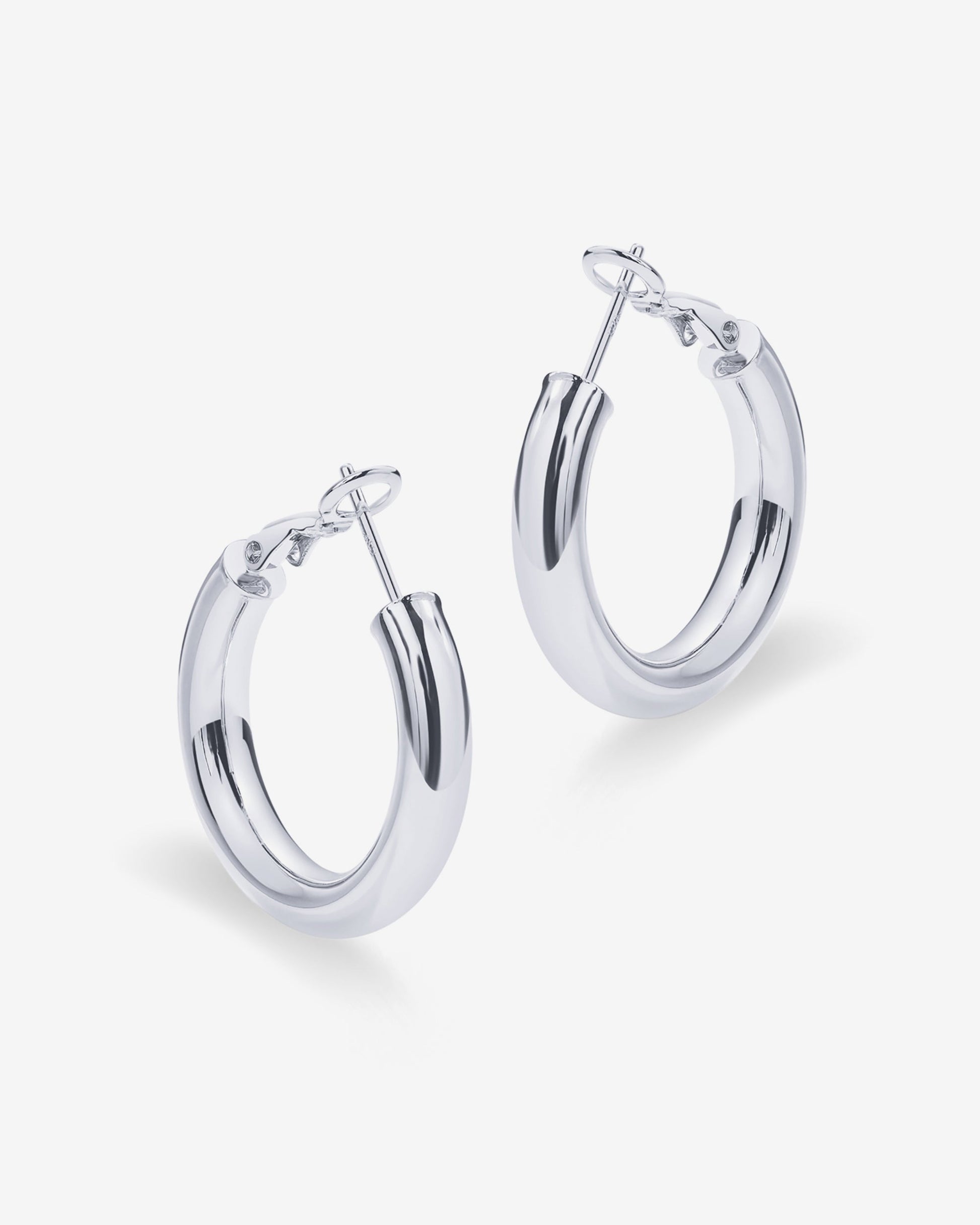 Clasp Back Chunky Hoops