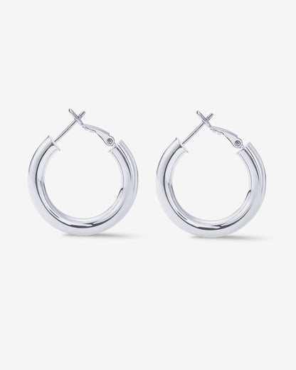 Clasp Back Chunky Hoops