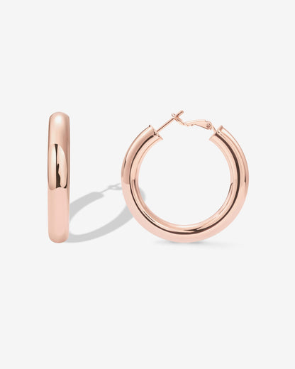 Clasp Back Chunky Hoops