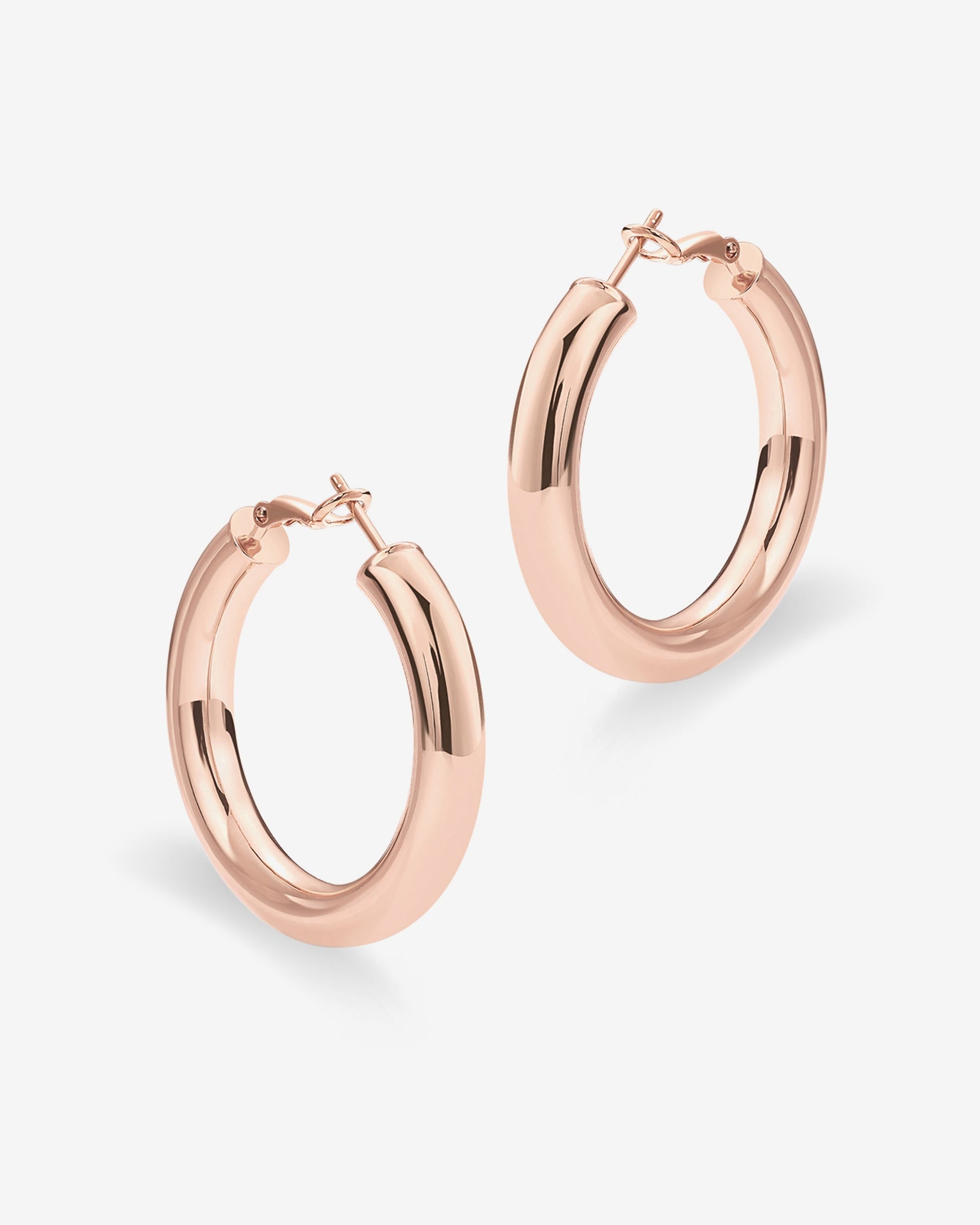 Clasp Back Chunky Hoops
