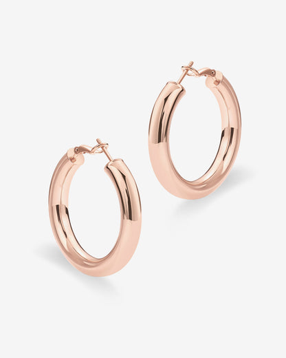 Clasp Back Chunky Hoops