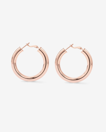 Clasp Back Chunky Hoops