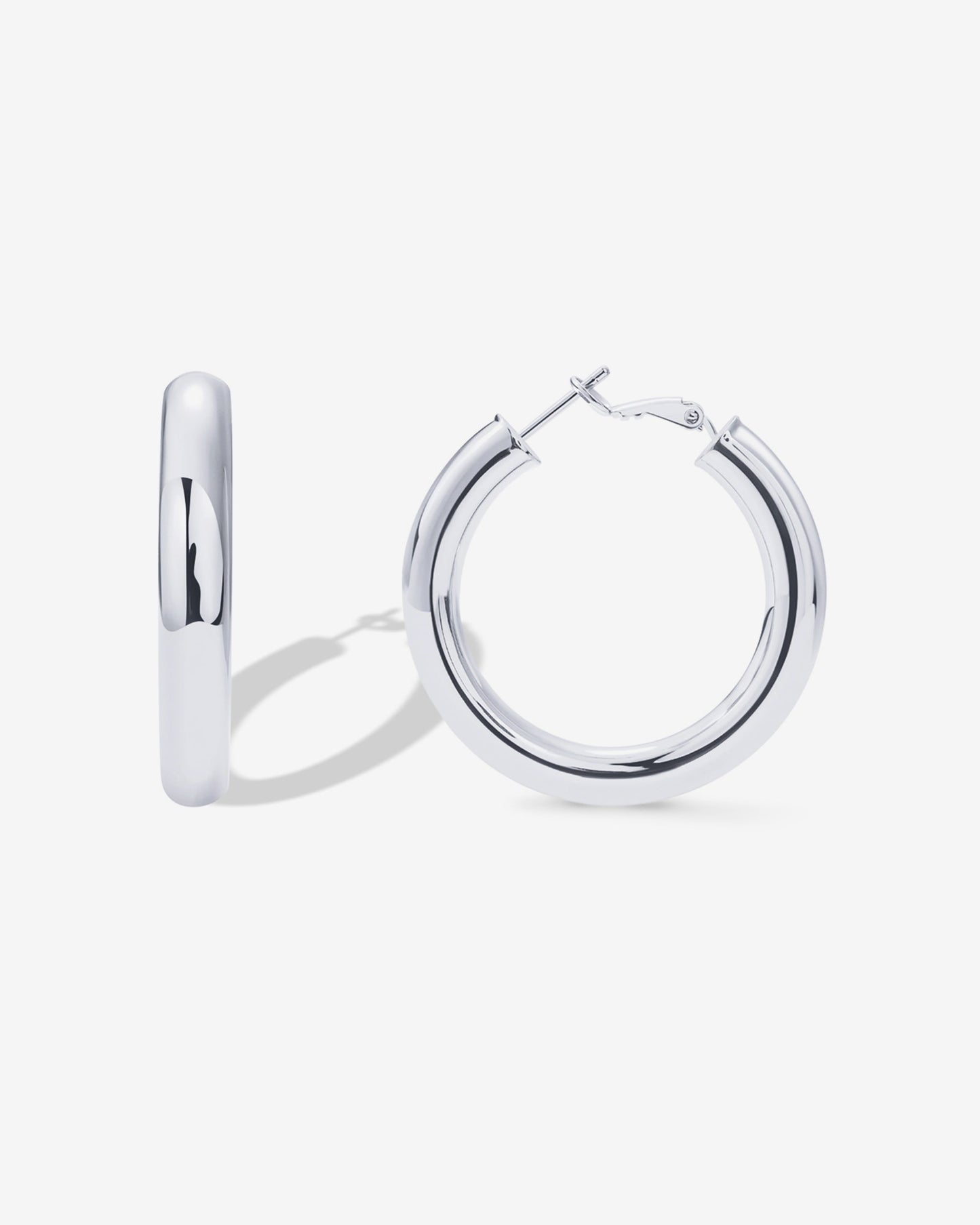 Clasp Back Chunky Hoops