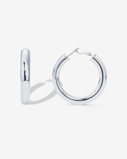 Clasp Back Chunky Hoops