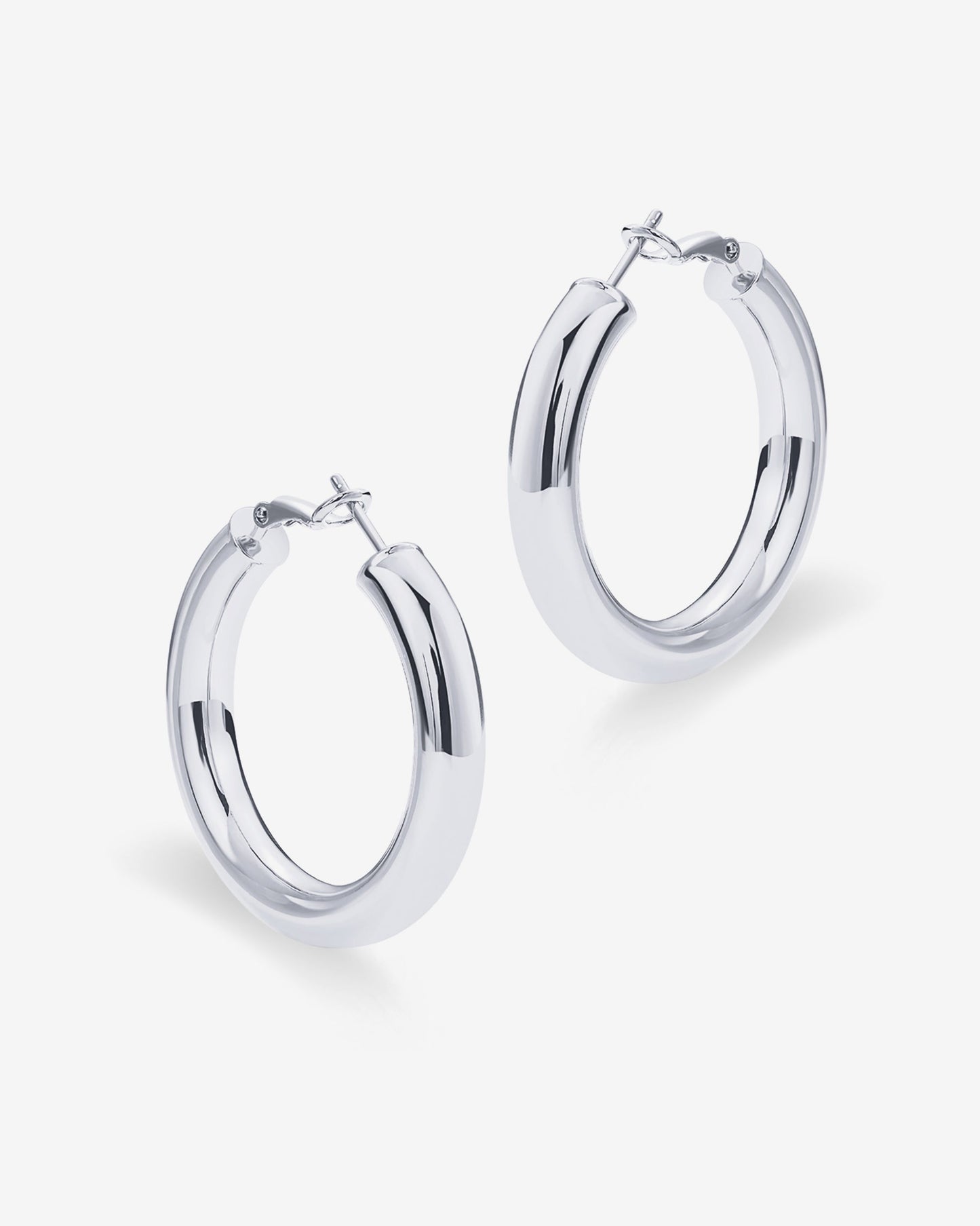 Clasp Back Chunky Hoops