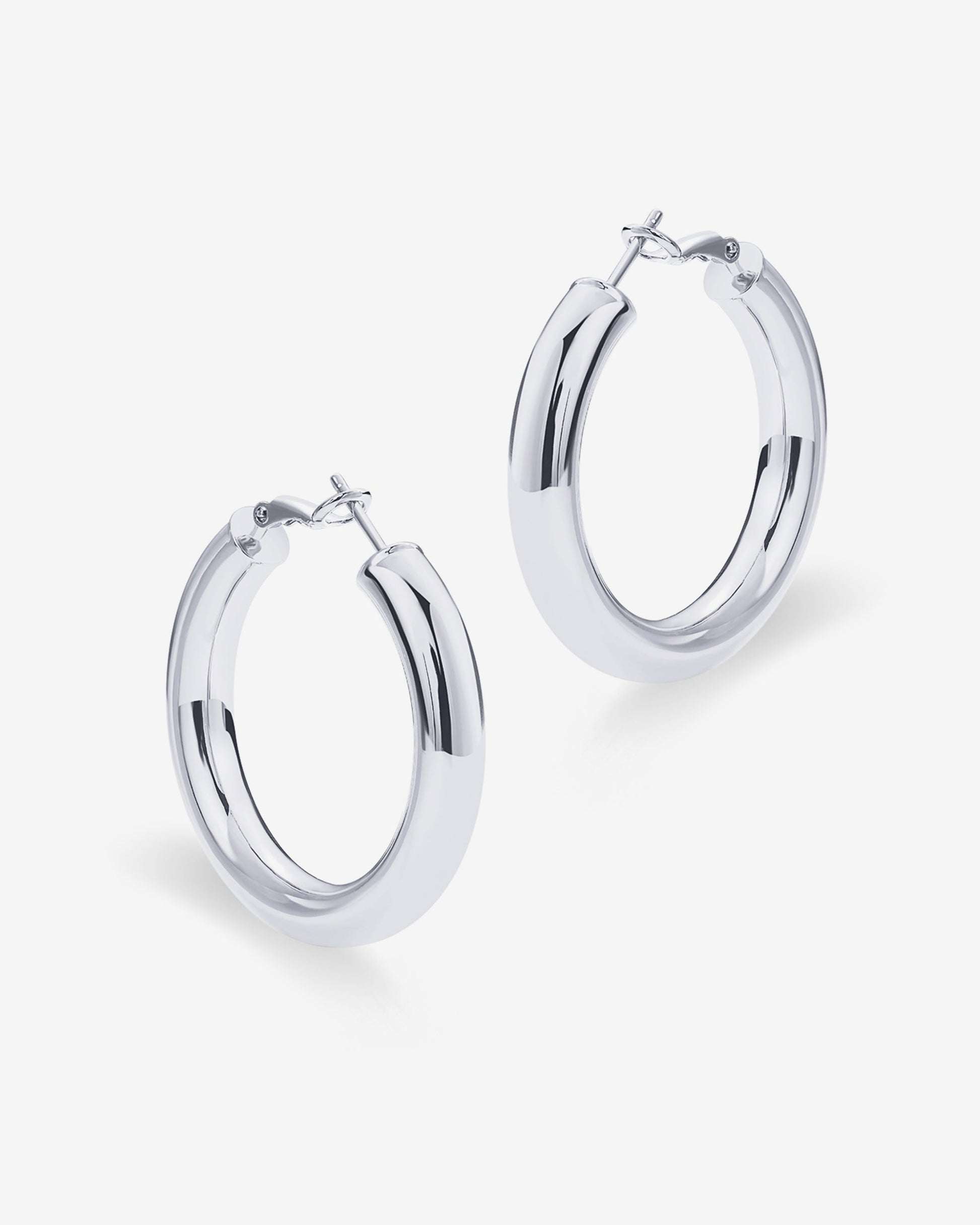 Clasp Back Chunky Hoops