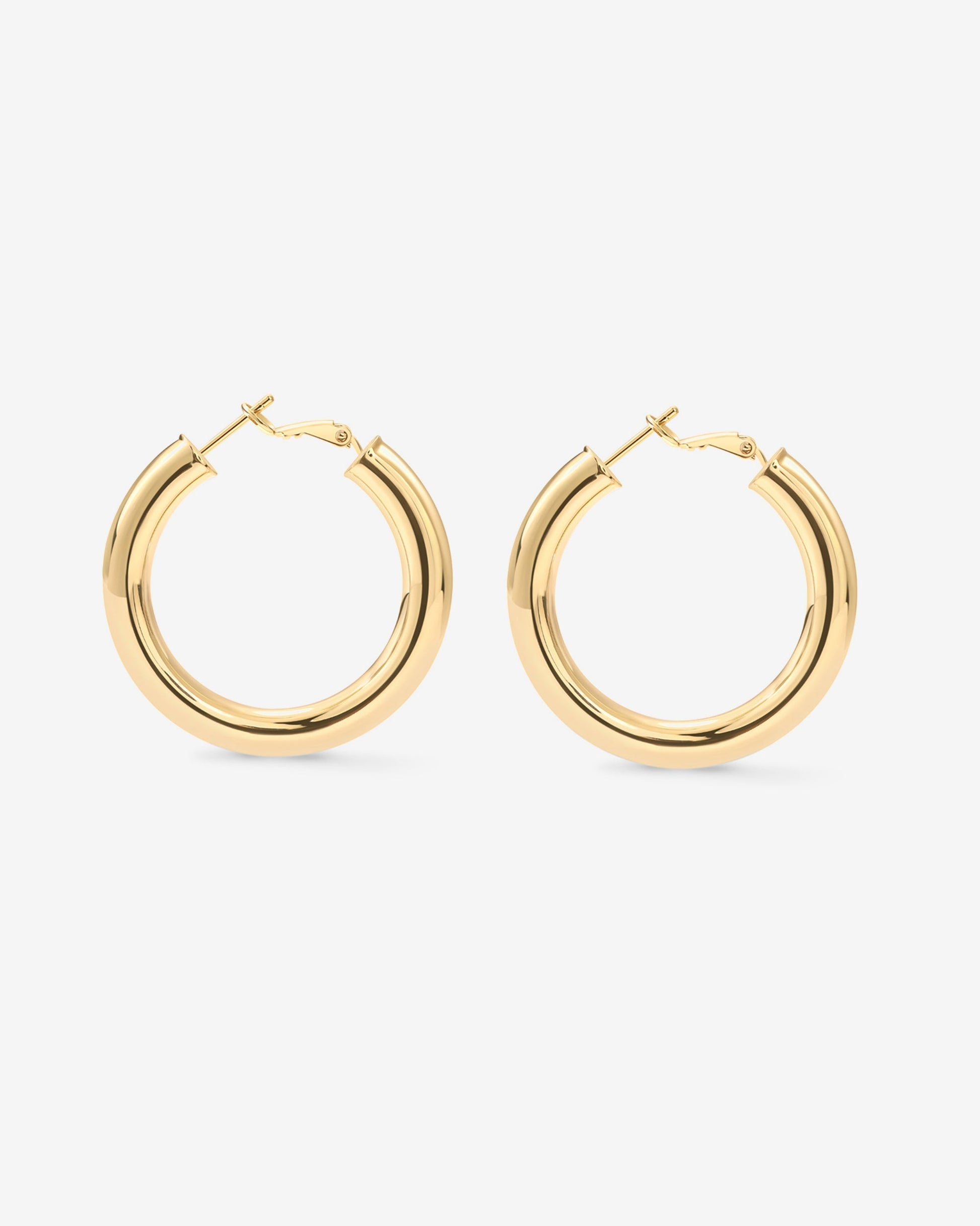 Clasp Back Chunky Hoops