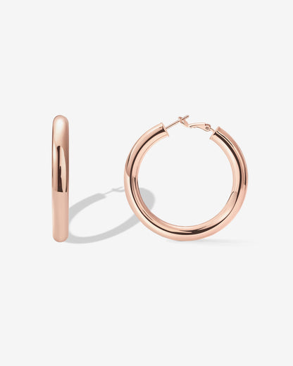 Clasp Back Chunky Hoops