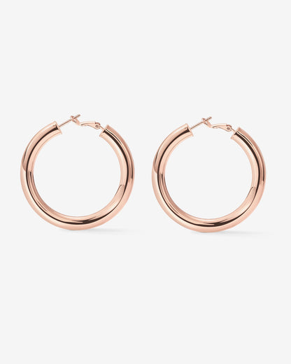 Clasp Back Chunky Hoops