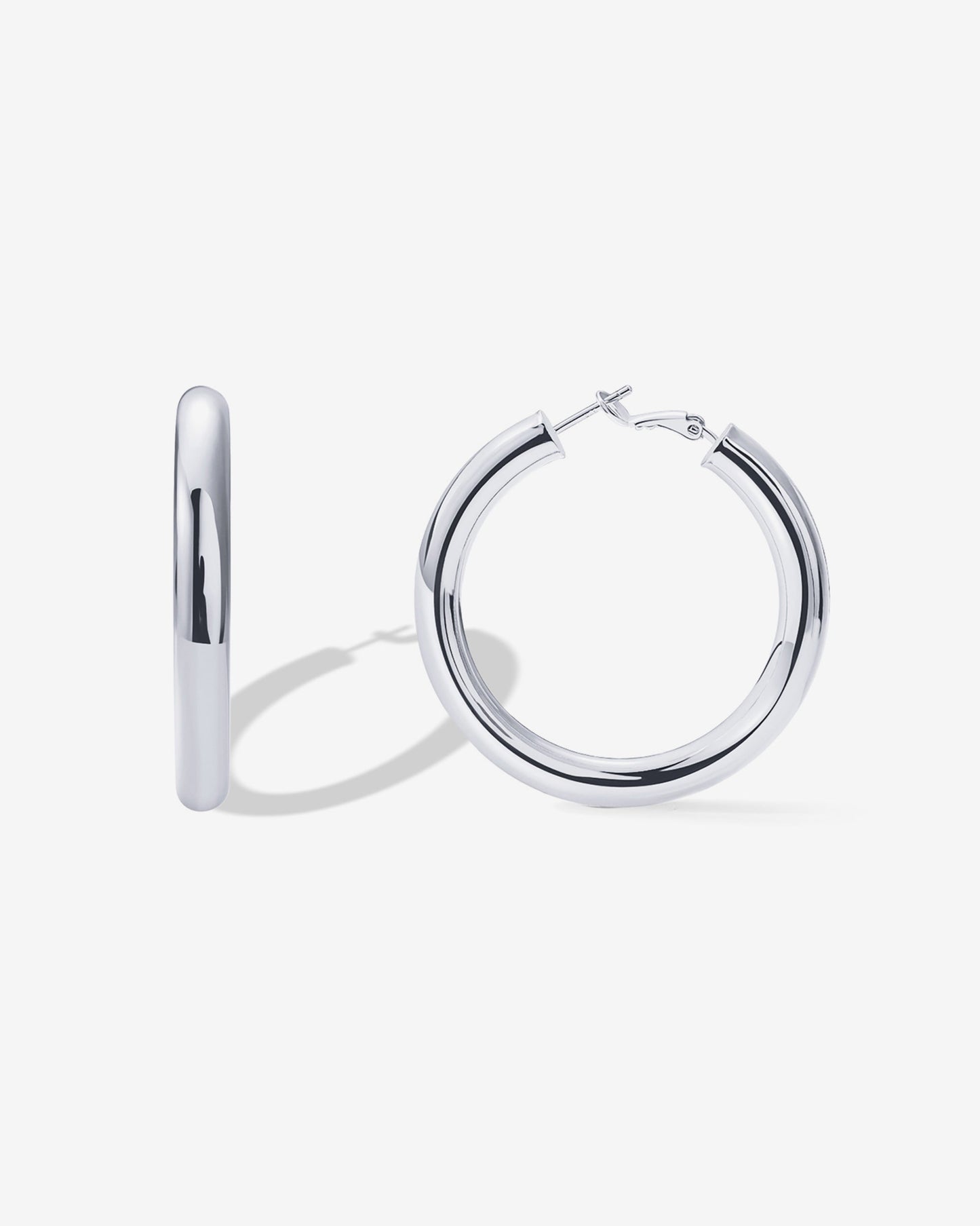 Clasp Back Chunky Hoops