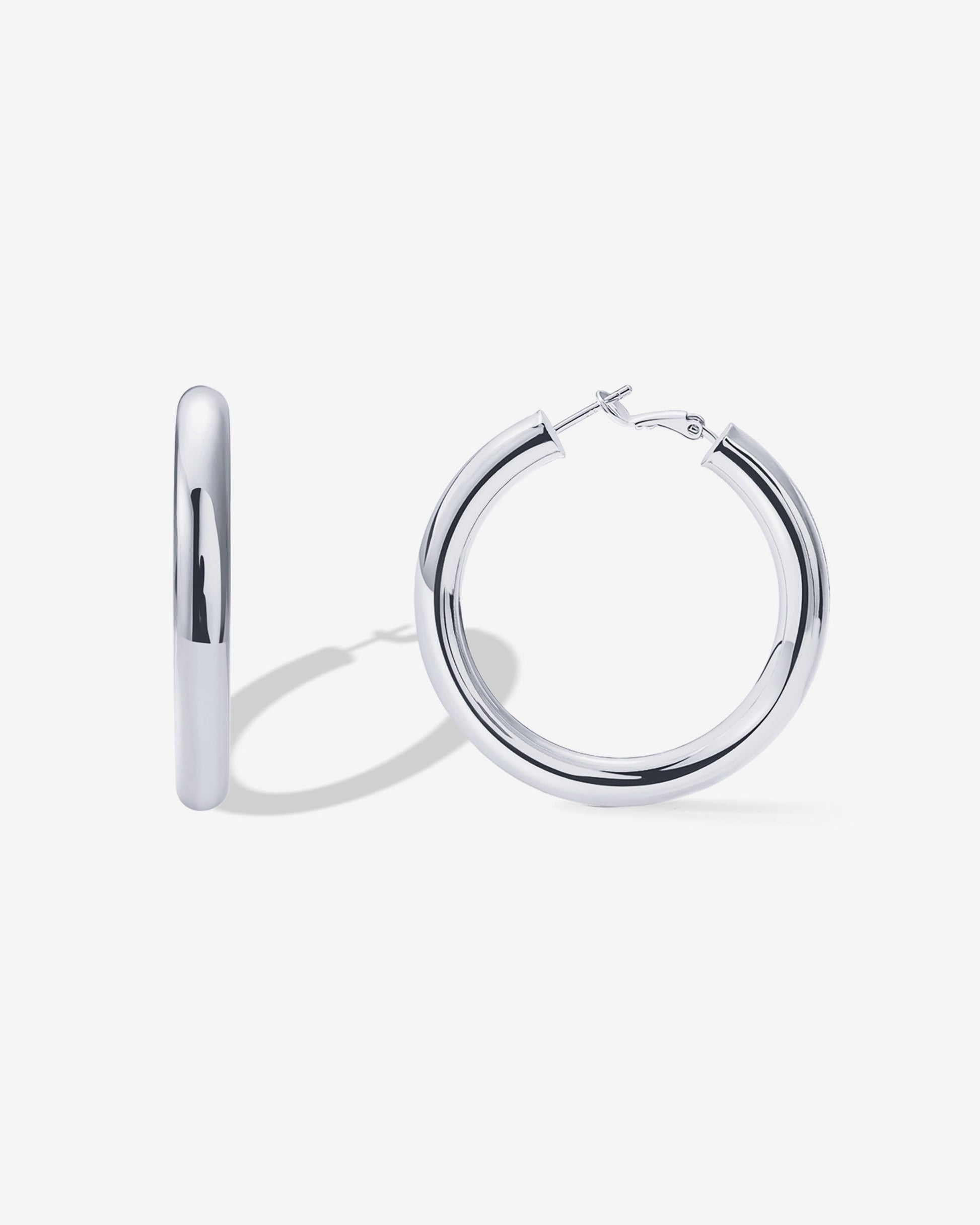 Clasp Back Chunky Hoops