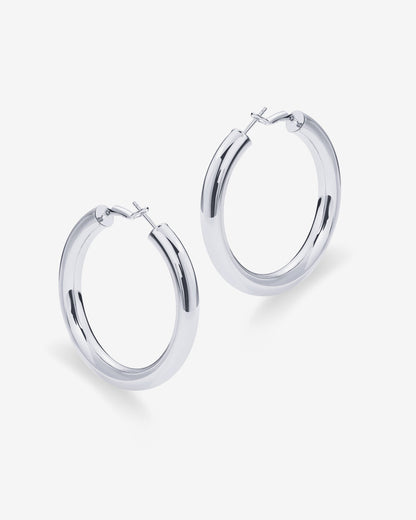 Clasp Back Chunky Hoops
