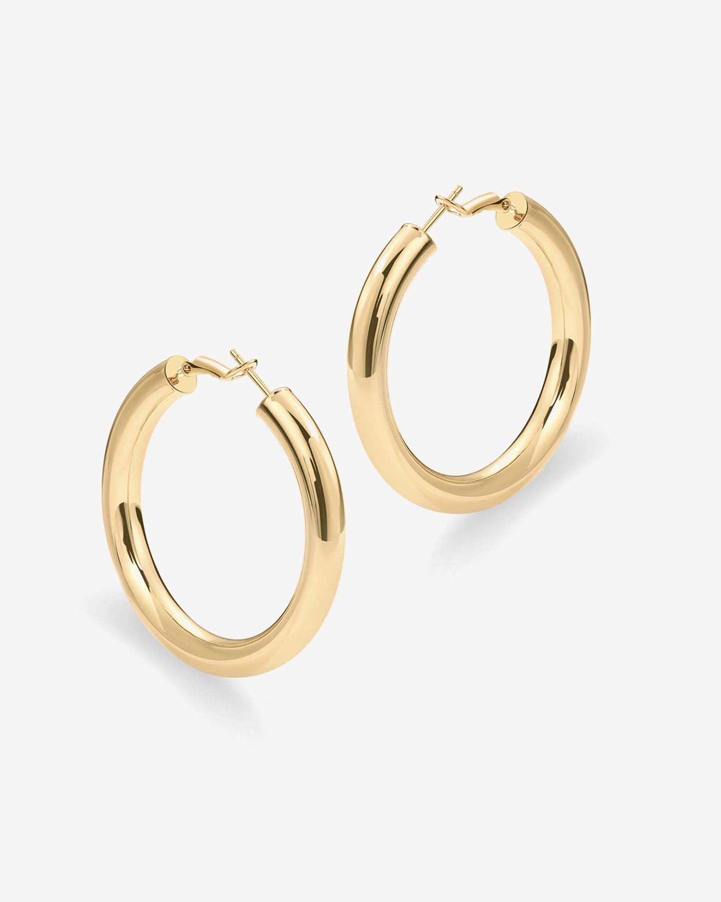 Clasp Back Chunky Hoops