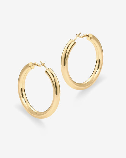 Clasp Back Chunky Hoops