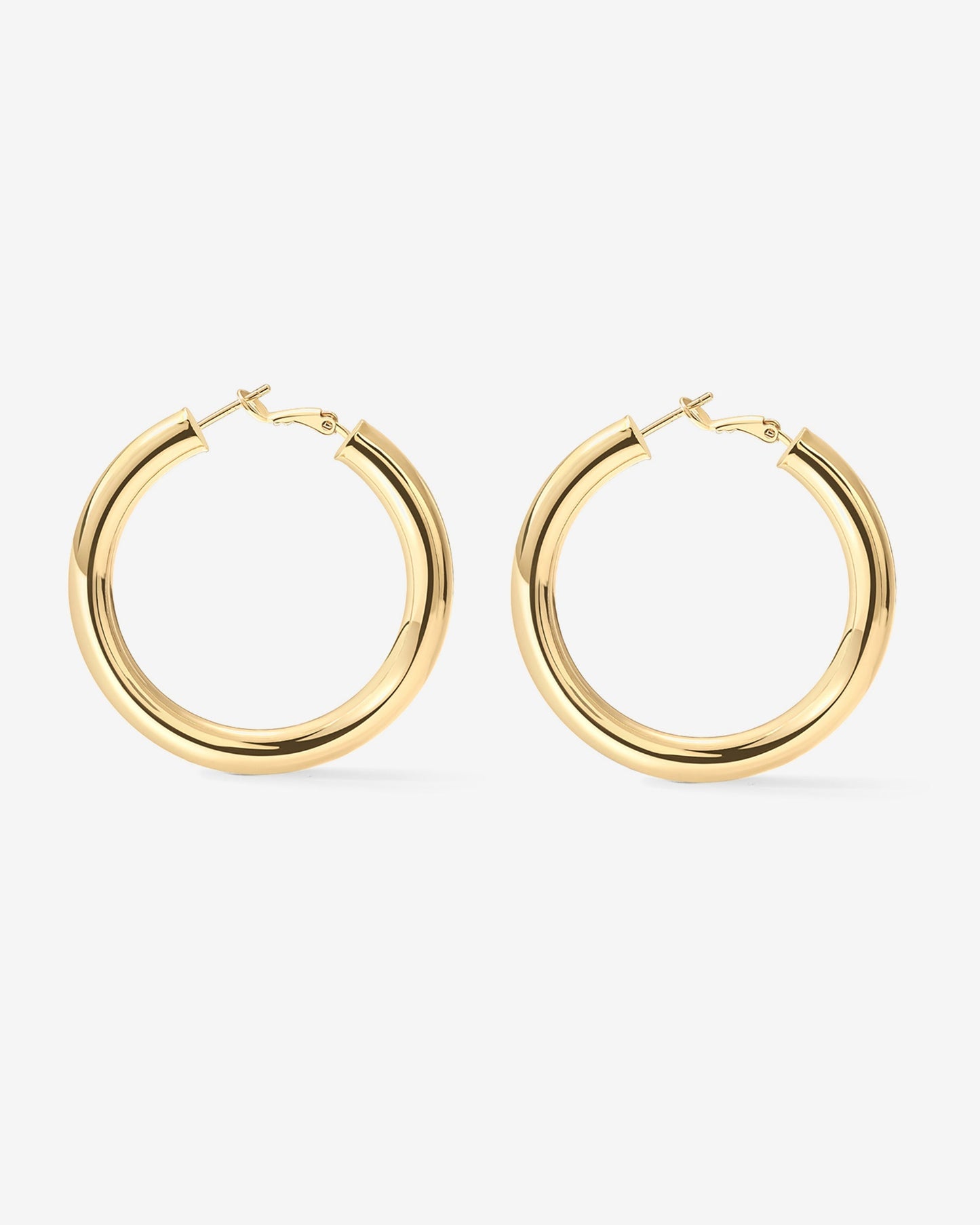 Clasp Back Chunky Hoops