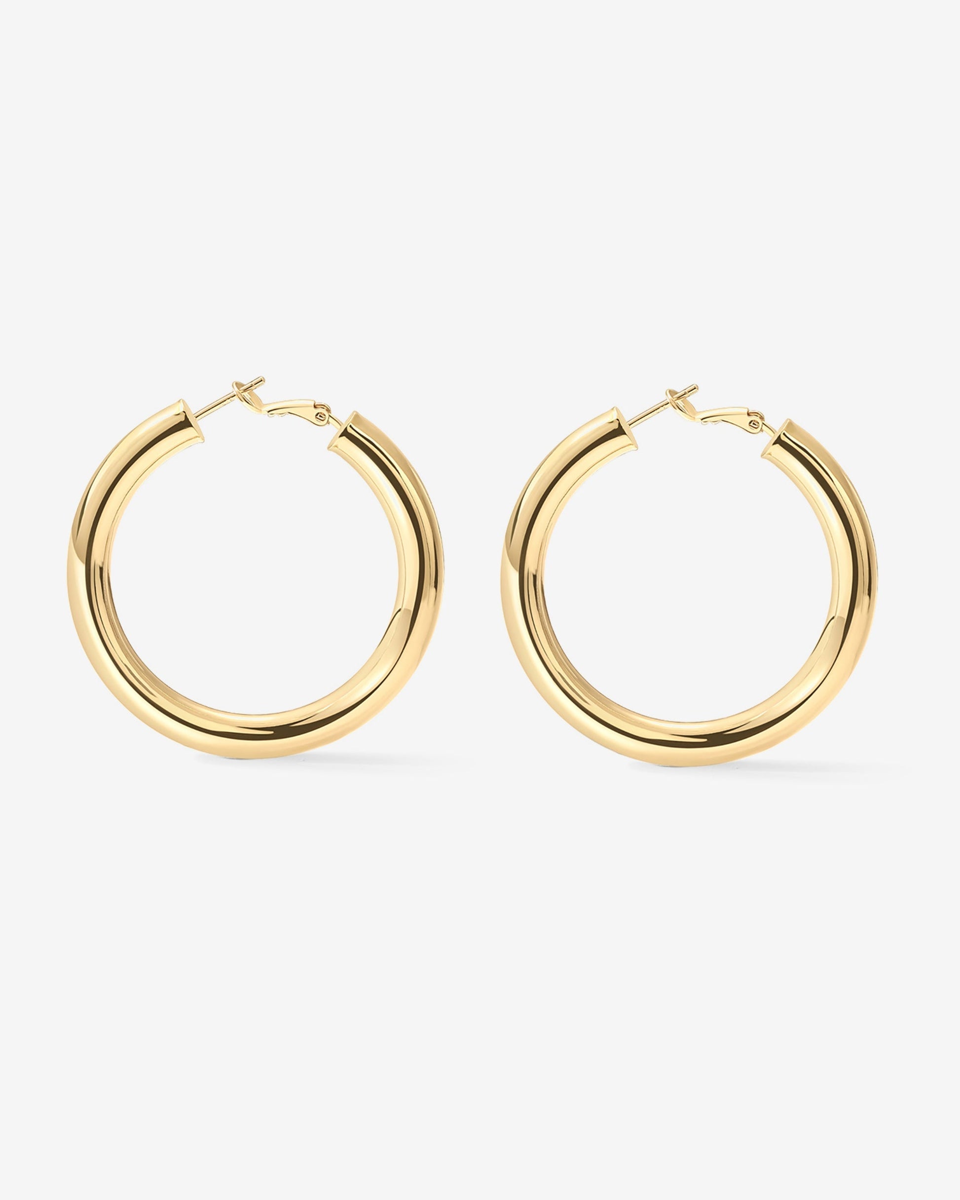 Clasp Back Chunky Hoops