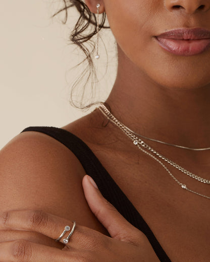 Open Bezel Ring