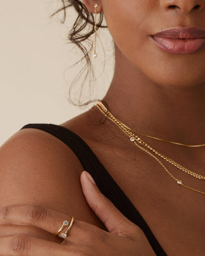 Open Bezel Ring