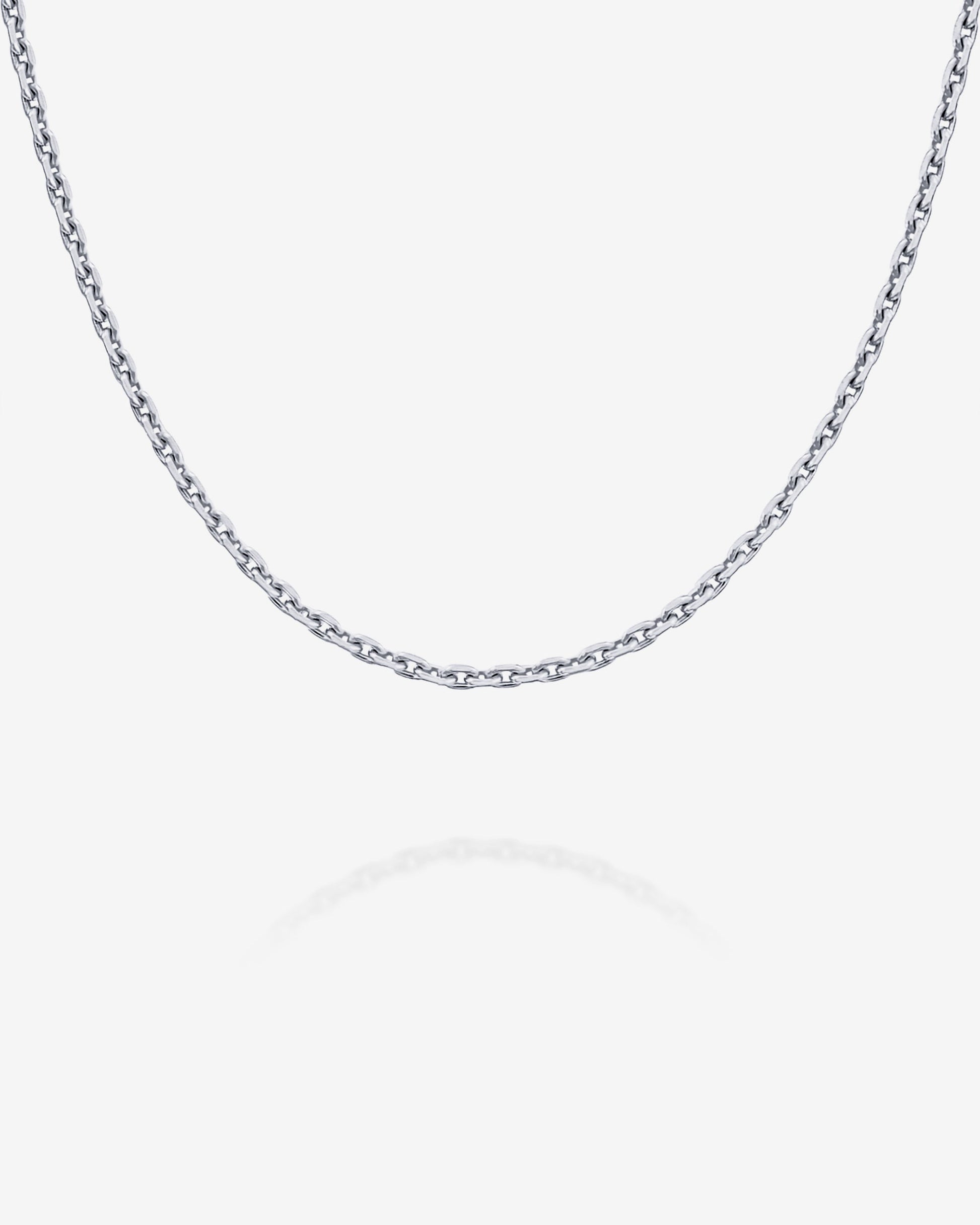 Thin Cable Chain Necklace