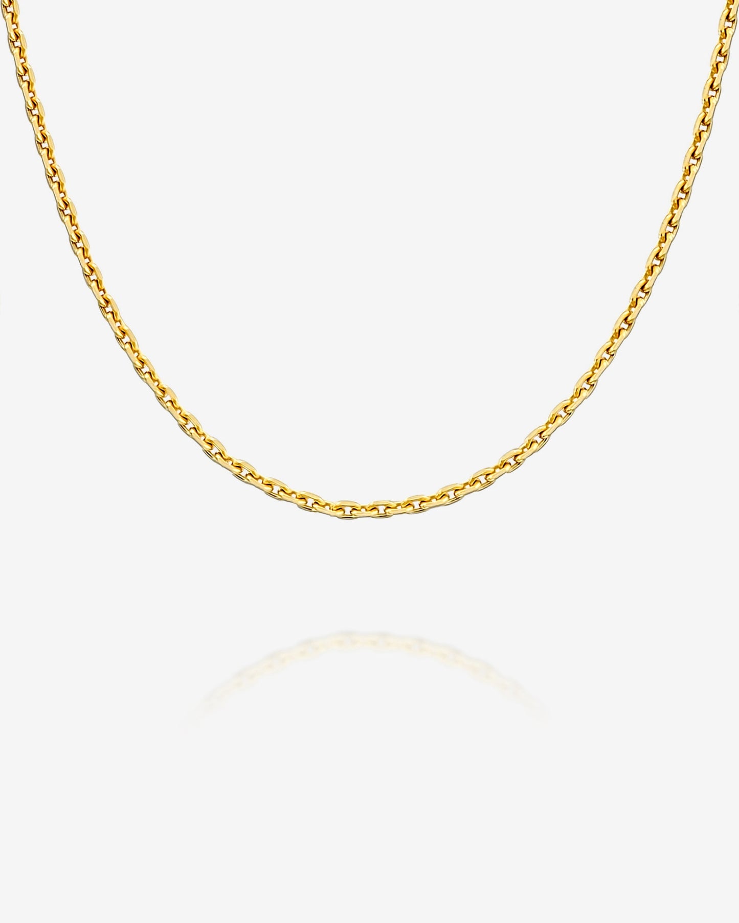 Thin Cable Chain Necklace