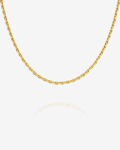 Thin Cable Chain Necklace
