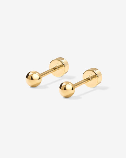 Medium Sphere Screw Back Studs