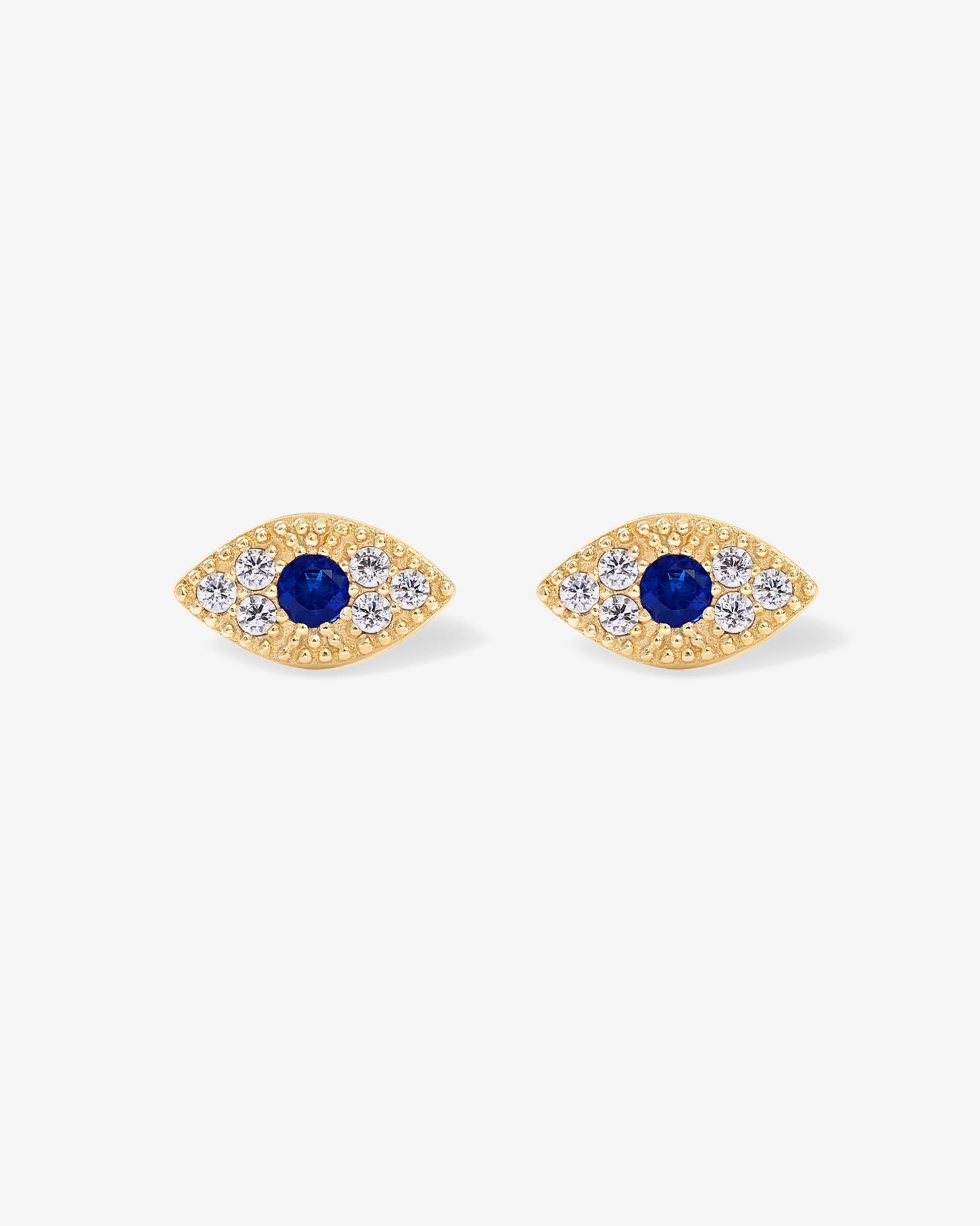 Evil Eye Screw Back Stud