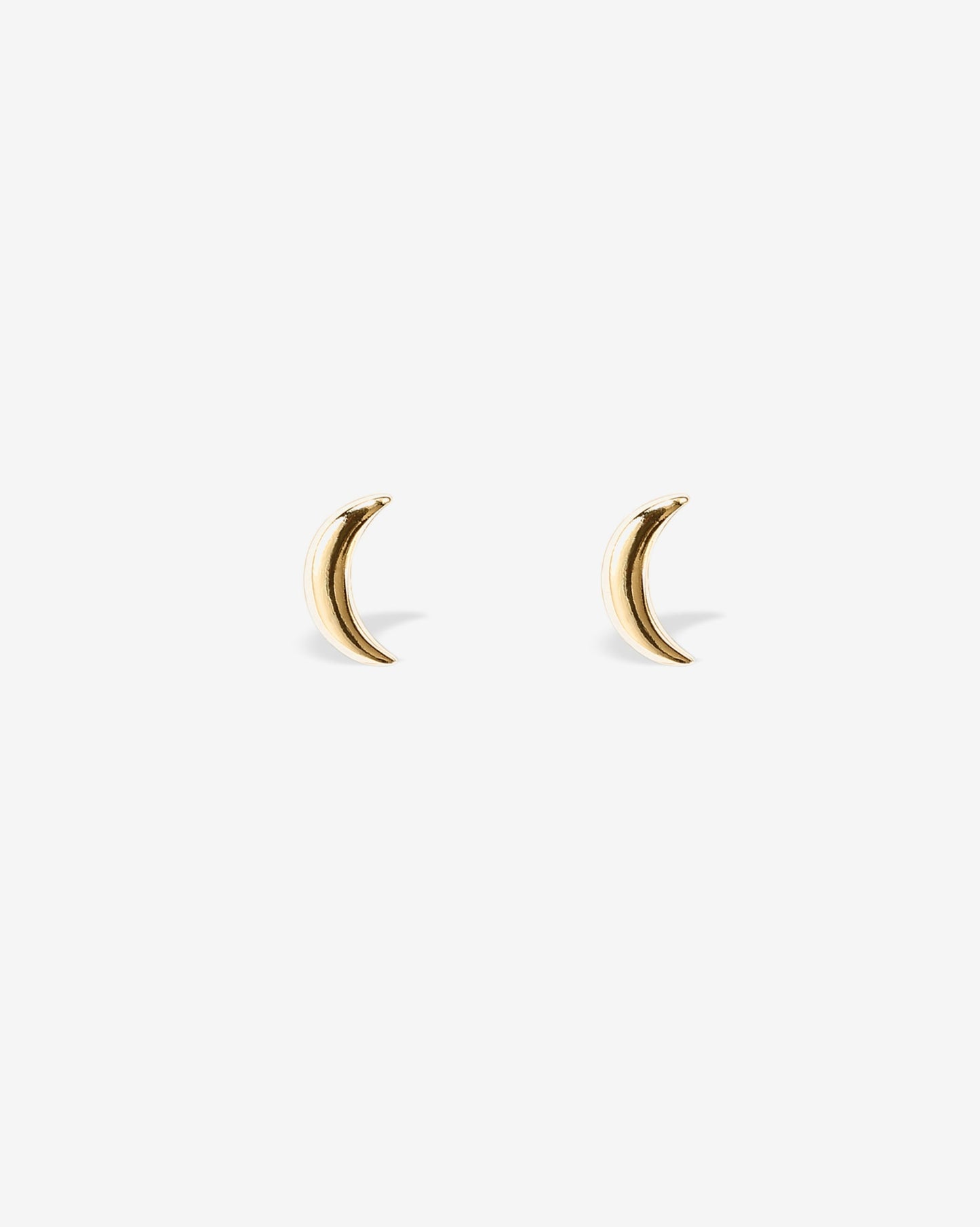 Tiny Moon Screw Back Studs