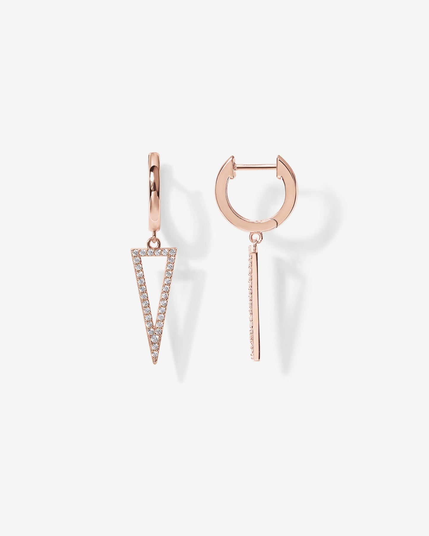 Dangle Huggie Earrings