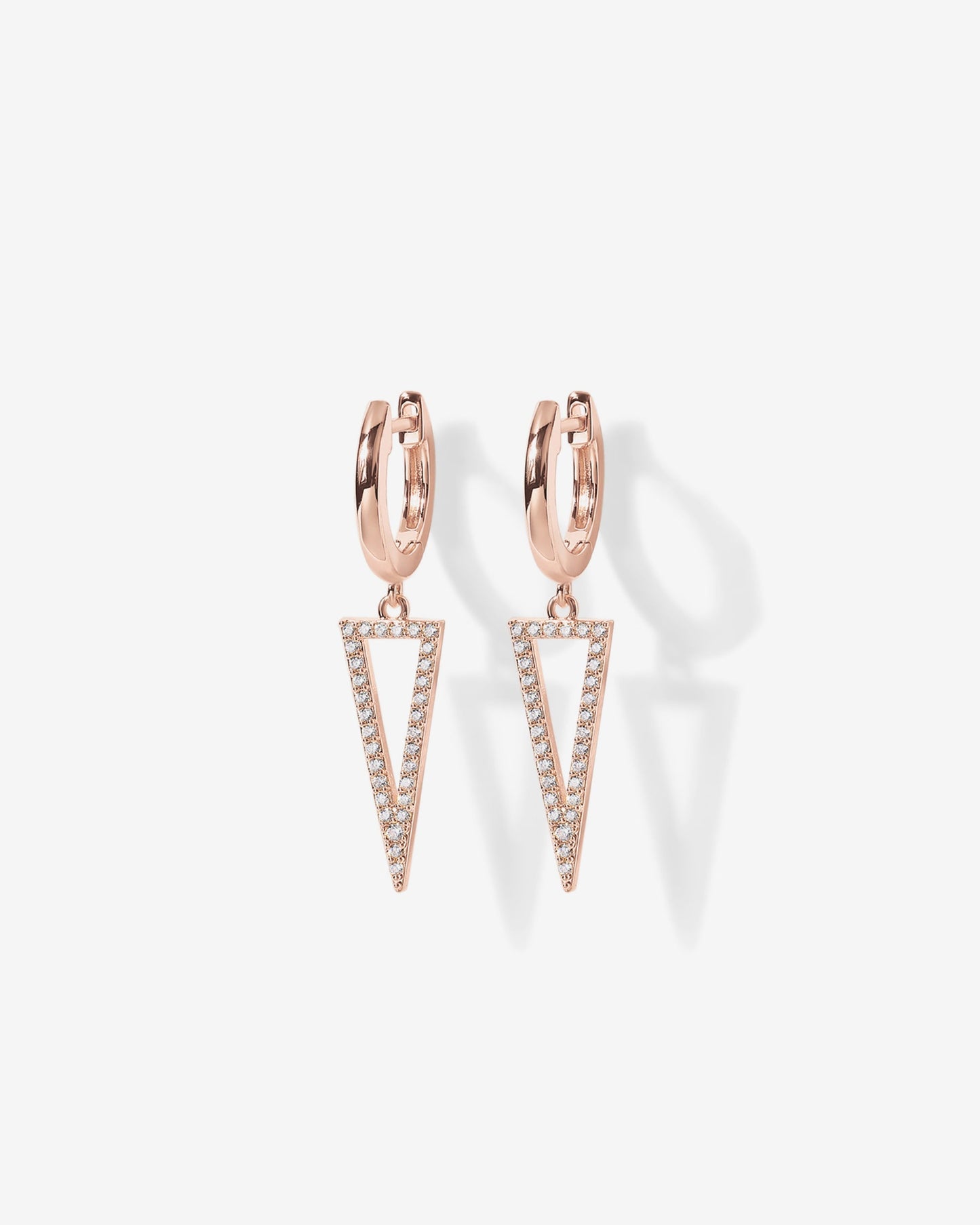 Dangle Huggie Earrings