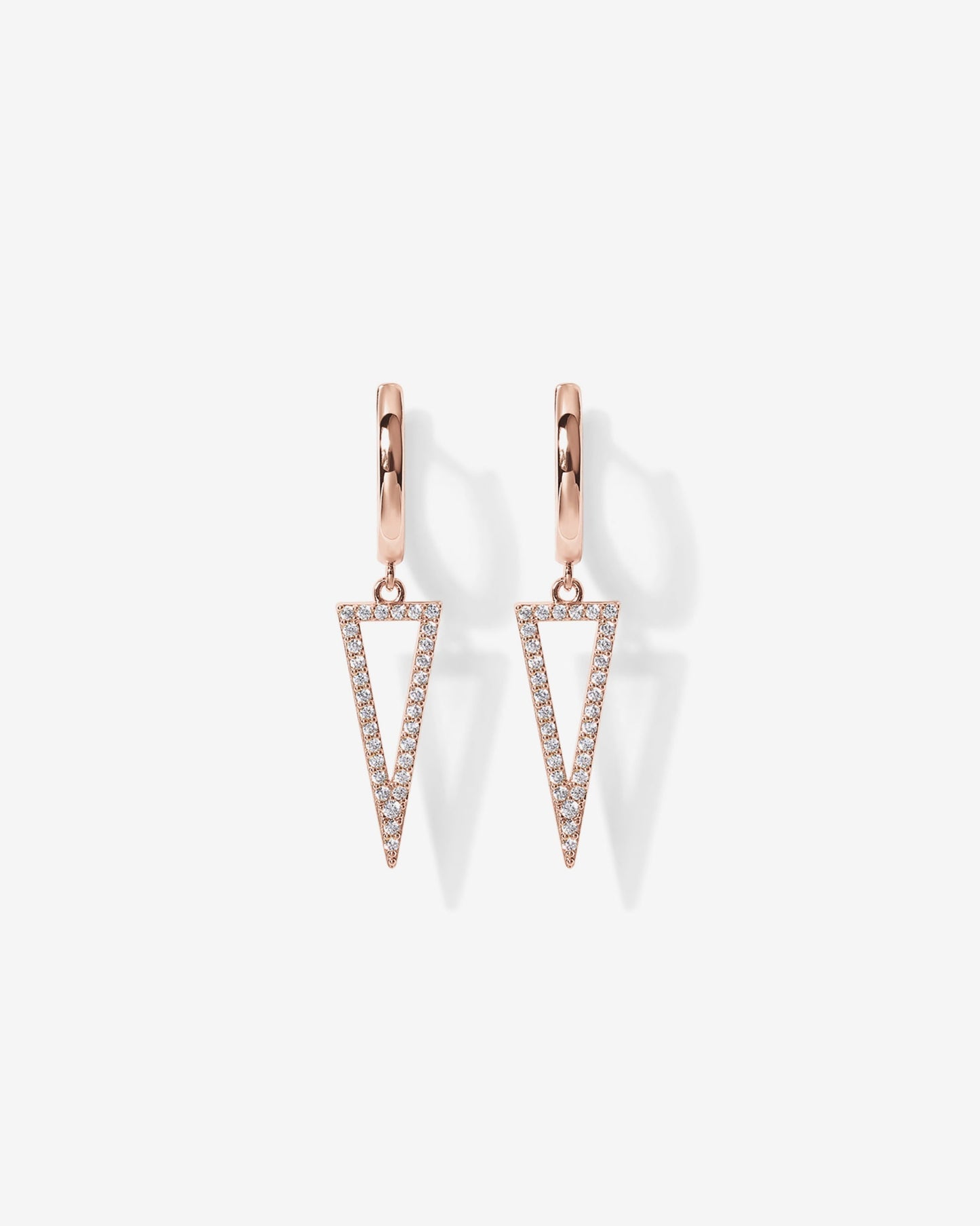 Dangle Huggie Earrings