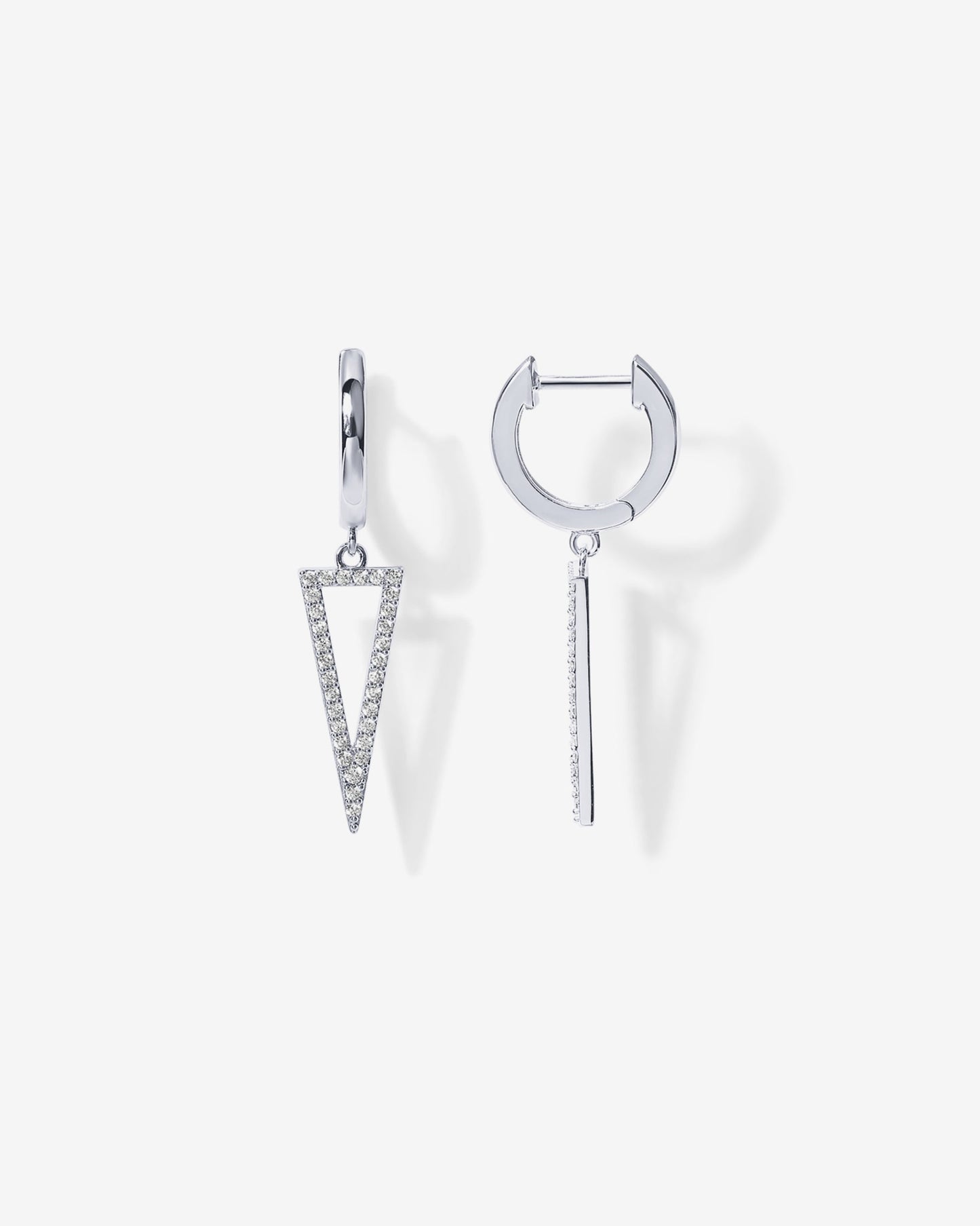 Dangle Huggie Earrings