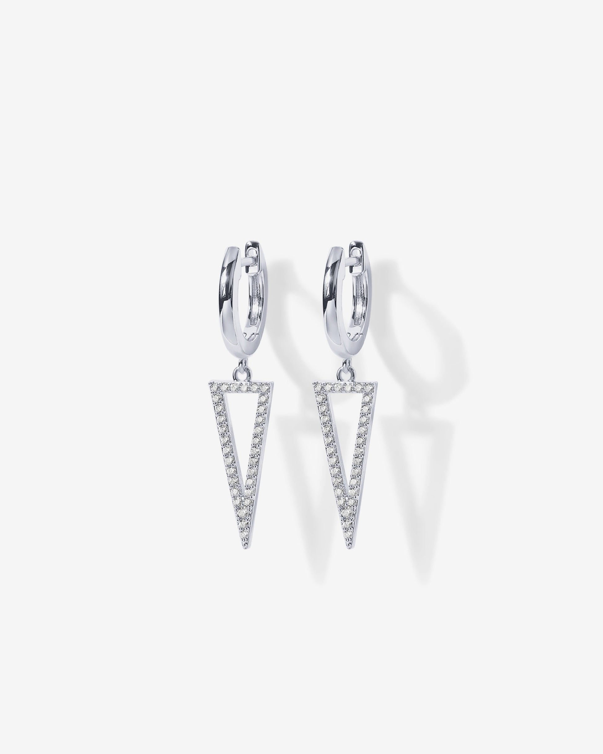 Dangle Huggie Earrings
