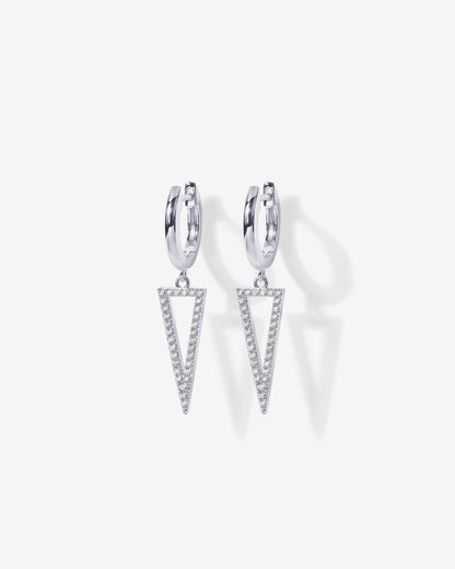 Dangle Huggie Earrings