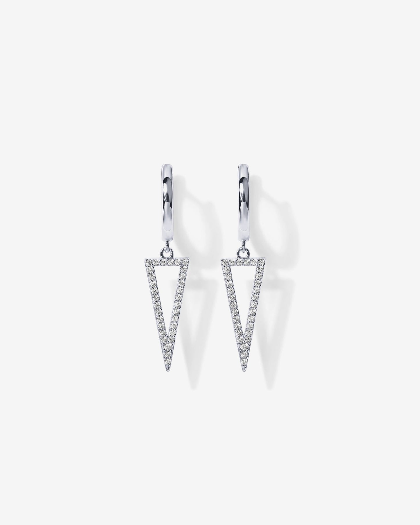 Dangle Huggie Earrings