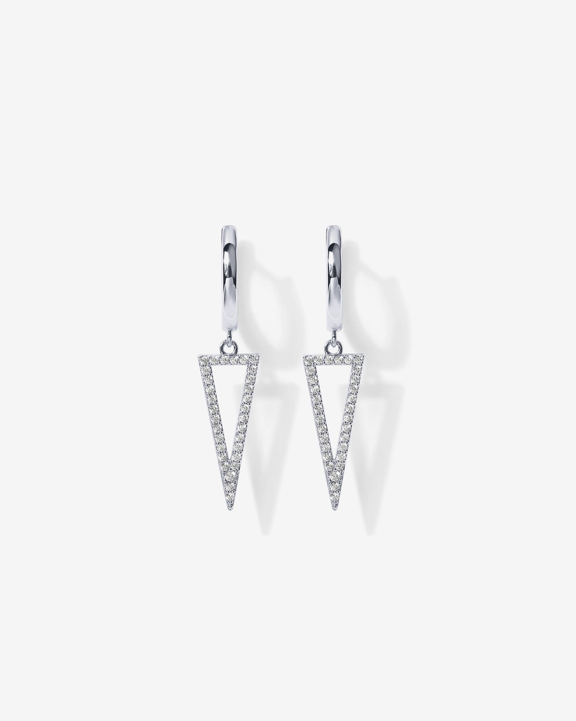 Dangle Huggie Earrings
