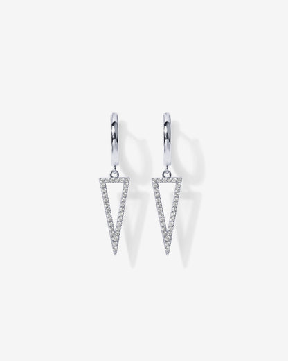 Dangle Huggie Earrings