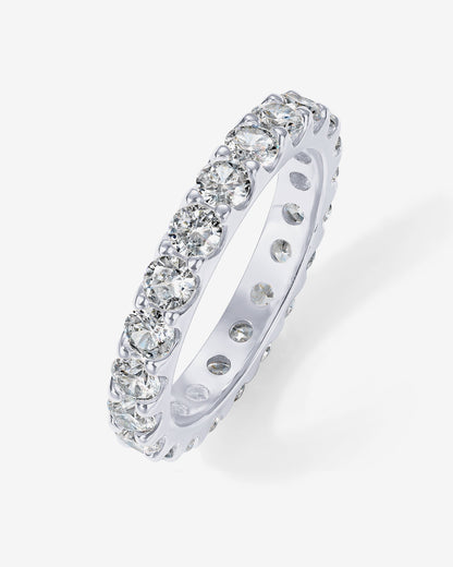 Cubic Zirconia Stackable Eternity Ring