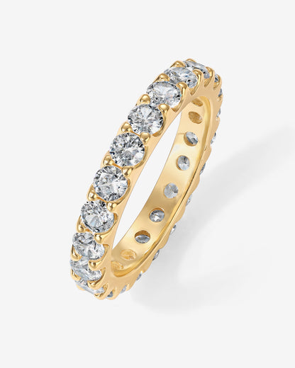 Cubic Zirconia Stackable Eternity Ring